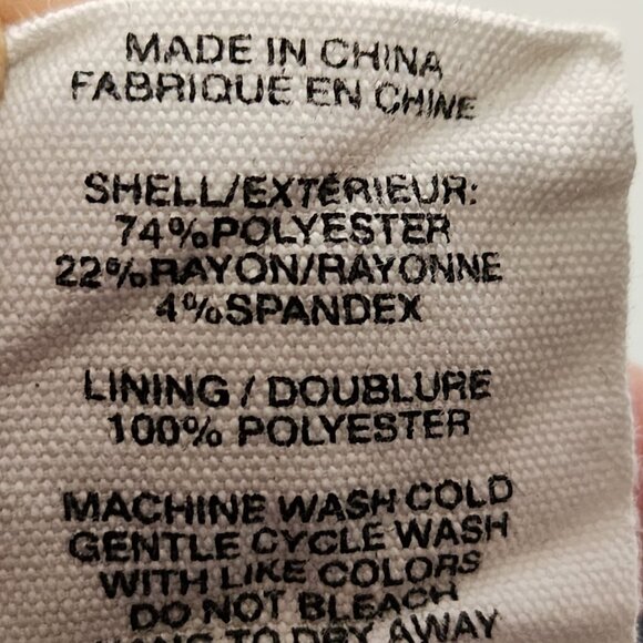 Avec Les Filles Blue Plaid Stretch Knit High Rise Skinny Pants - Picture 7 of 7